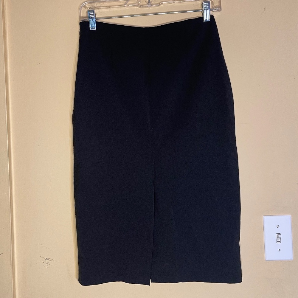Moschino Black and White Striped Pencil Skirt - Picture 9 of 14